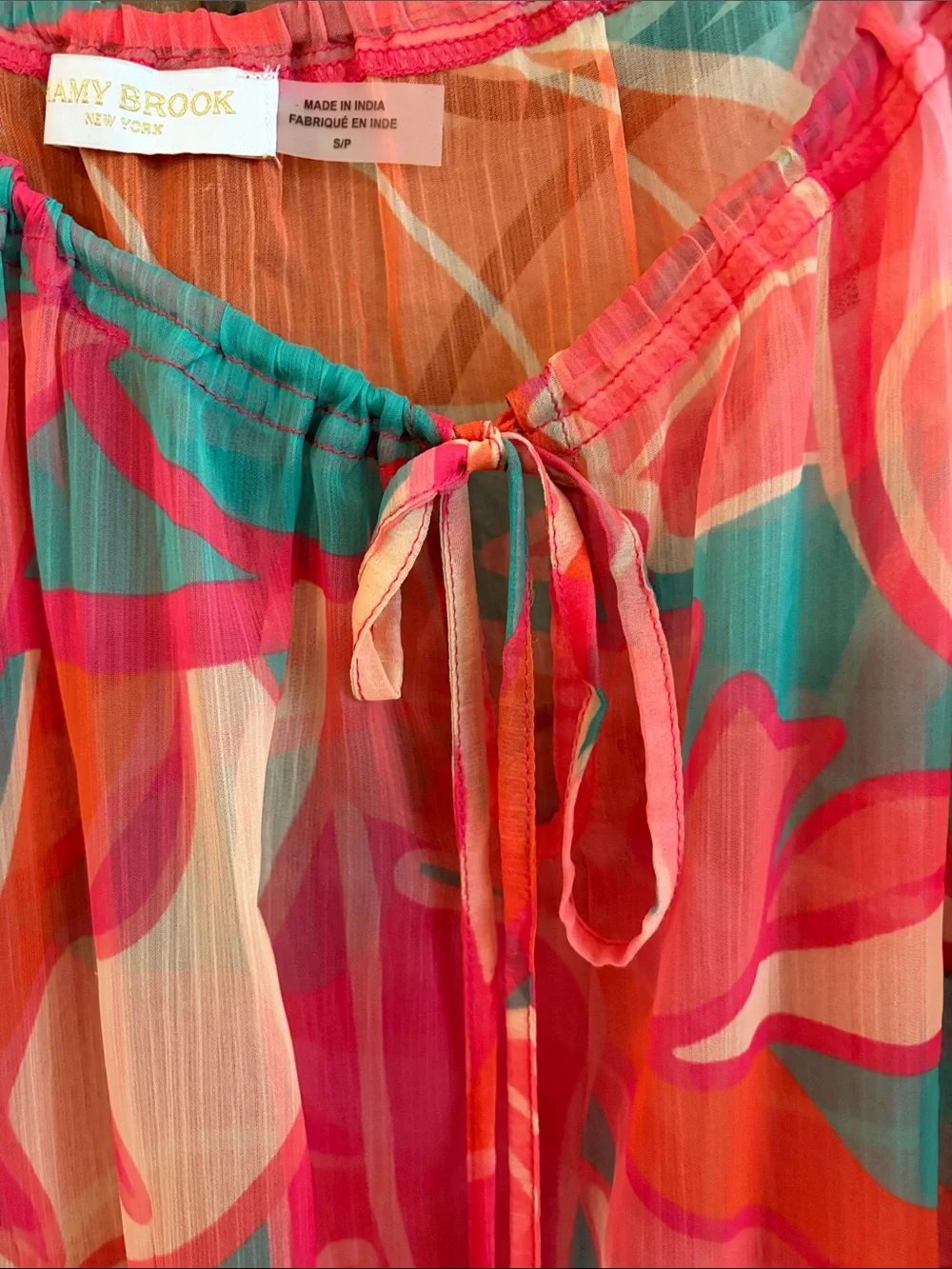 Ramy Brook Kaliyah sheer Swim Coverup - Polyester